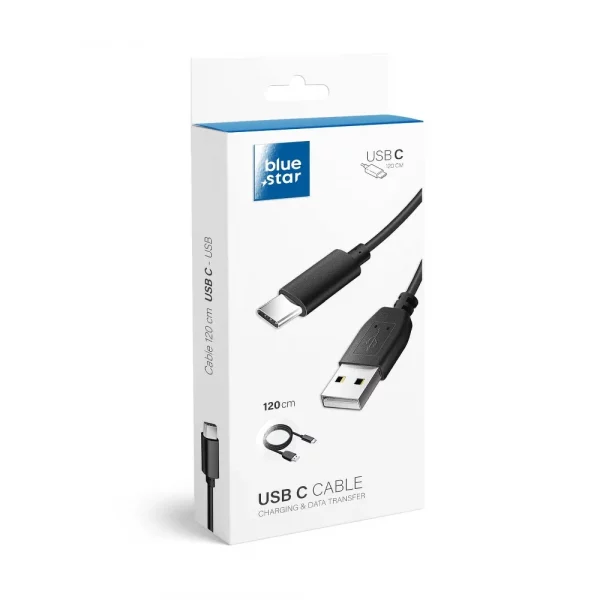 USB кабел Blue Star lite - Micro usb type c