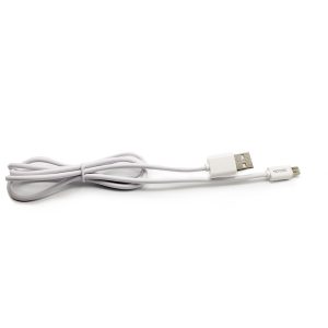 Кабел USB Micro USB NORDIC 2.1A 1 /бял/