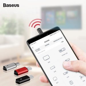 IR дистанционно управление за смартфон Baseus (ACMR03-01) (черно)