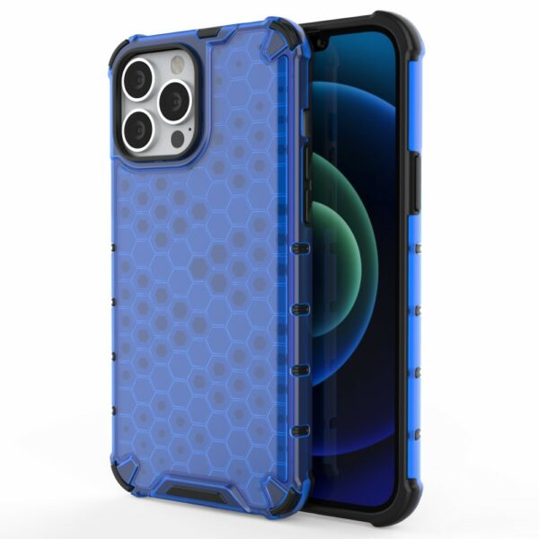 Калъф за iPhone 13 Pro Honeycomb Case Blue