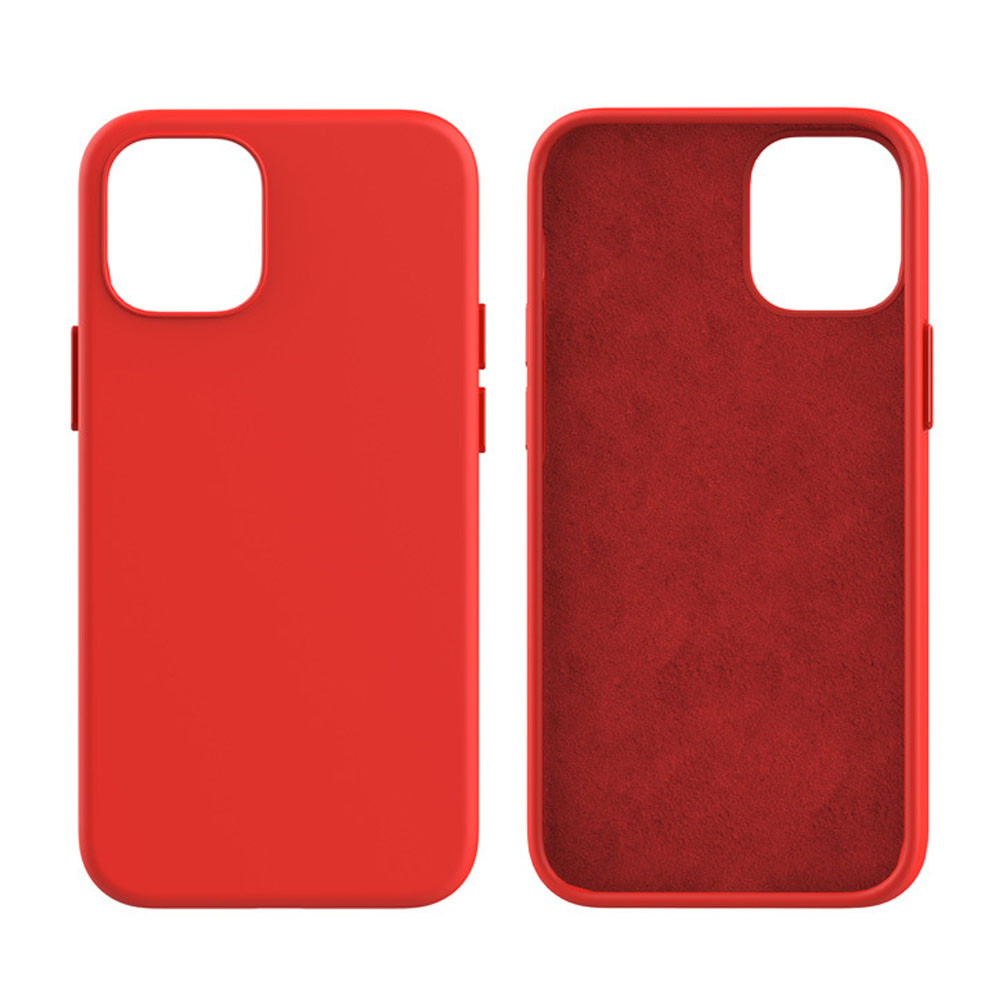 Калъф за iPhone 14 Plus Silicone Soft Cover Red
