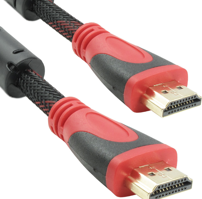 Кабел HDMI M/M 3m С оплетка и ферит